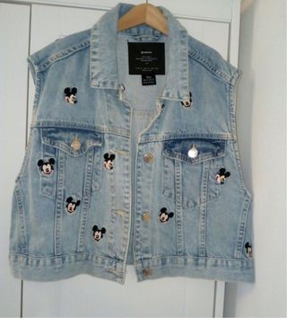 chaleco vaquero Mickey Stradivarius