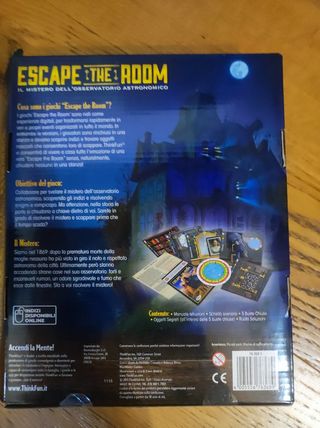 Escape room da 3 a 8 giocatori