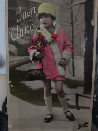 Cartoline d'auguri vintage