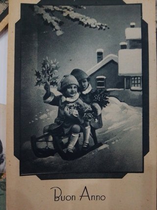 Cartoline d'auguri vintage