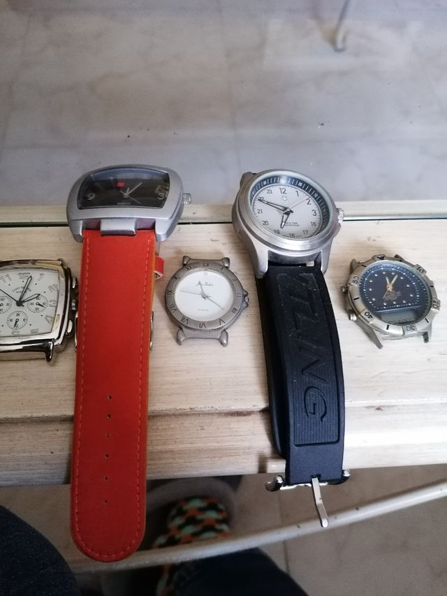 CONJUNTO DE RELÓGIOS ANTIGOS