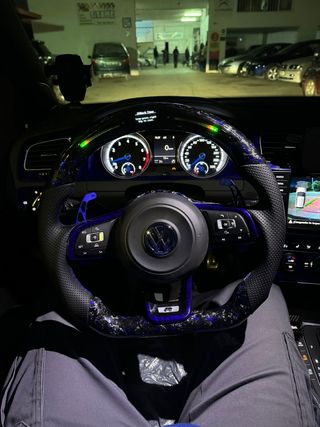 Volante Volkswagen Carbono Forjado LED