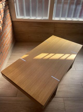 Mesa de centro moderna con almacenamiento oculto