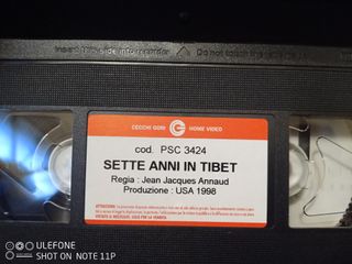 Vhs "Sette Anni in Tibet"