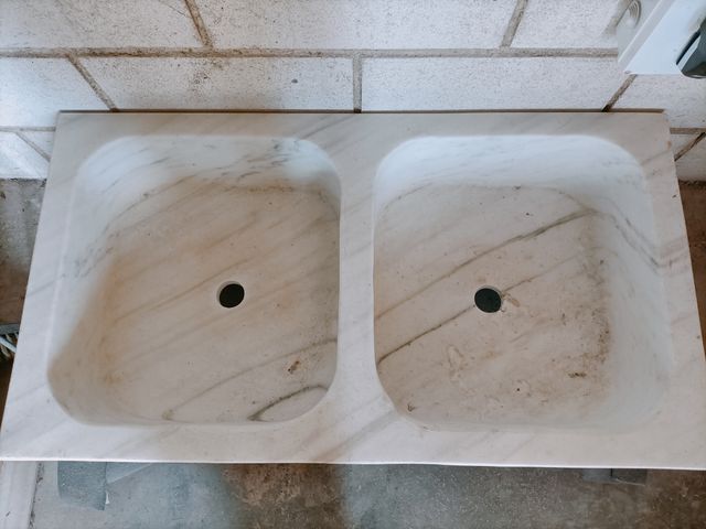 Lavabo piedra dos senos