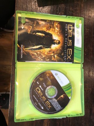 Videojuegos Deux ex Xbox 360