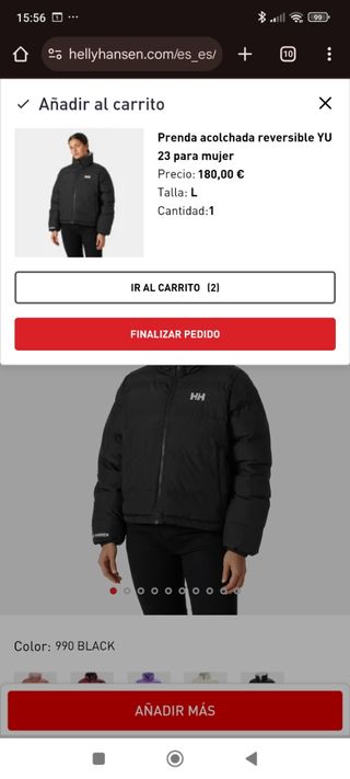 Chaqueta Helly Hansen Nueva. Mujer