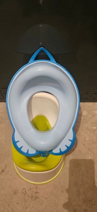 Orinal, reductor y asiento de bañera