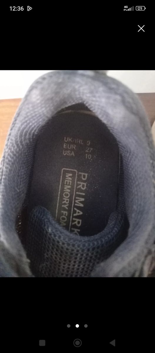 Zapatillas niño talla 26 y 28