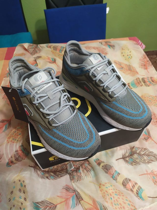 FitVille, Zapatillas Running Pies Anchos Nº40