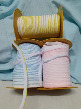 Fornituras  para confeccion! Tira puntilla festone