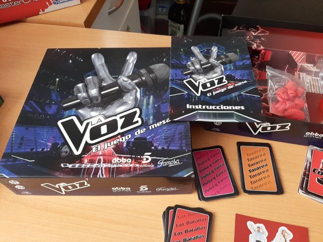 Juego de mesa "LA VOZ "