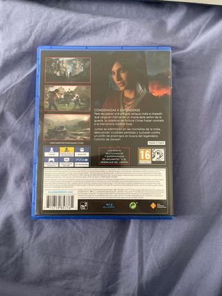 Uncharted El Legado Perdido PS4