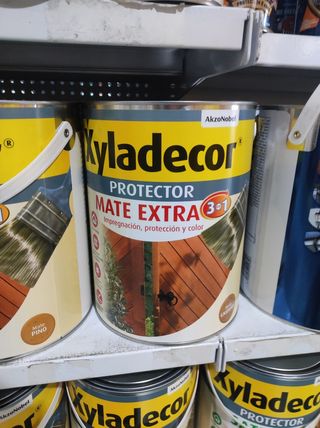 PROTECTOR MADERA (LASUR) MATE CASTAÑO ((5 LITROS))