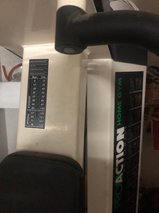 Maquina de hacer pesas