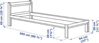 10 unidades en buen estado camas de IKEA