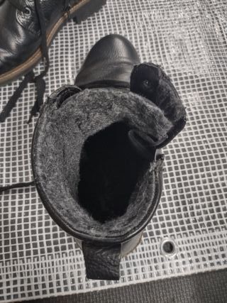 Botas hombre de piel negras IMAC