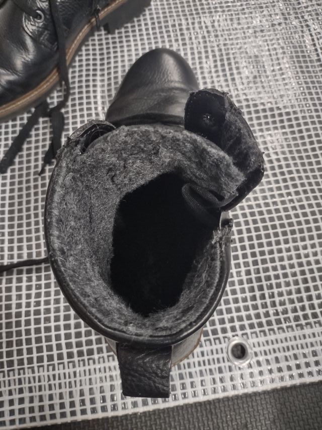 Botas hombre de piel negras IMAC