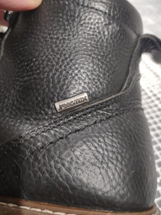 Botas hombre de piel negras IMAC