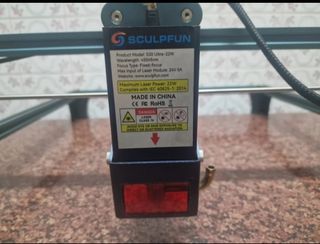 Sculpfum S9 cortadora gravadora madera.