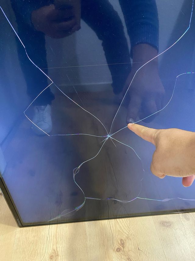 Smart Tv LG 65” roto