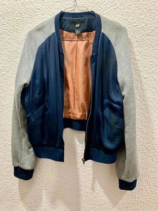 Chaqueta teddy #beisbolera  #bombercrop de HM