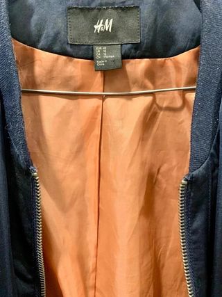 Chaqueta teddy #beisbolera  #bombercrop de HM