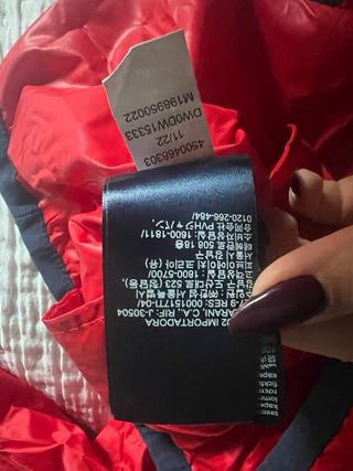 Chaqueta cortavientos Tommy Hilfiger