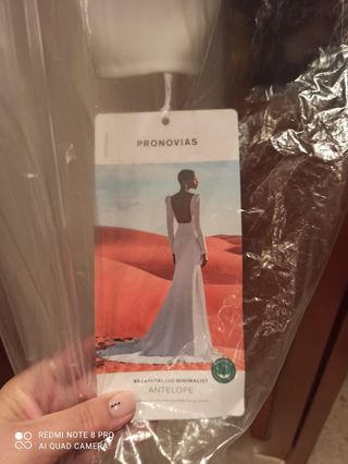 TRAJE DE NOVIA SIN ESTRENAR ANTELOPE (PRONOVIAS)