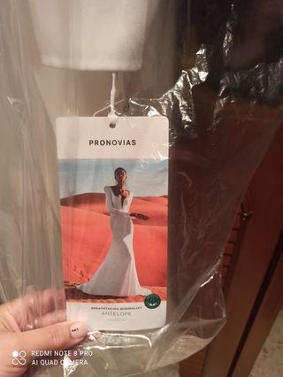 TRAJE DE NOVIA SIN ESTRENAR ANTELOPE (PRONOVIAS)
