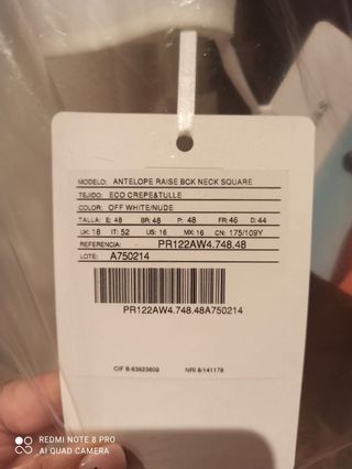 TRAJE DE NOVIA SIN ESTRENAR ANTELOPE (PRONOVIAS)