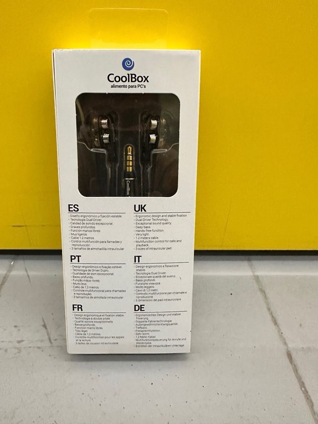 Auriculares Coolbox