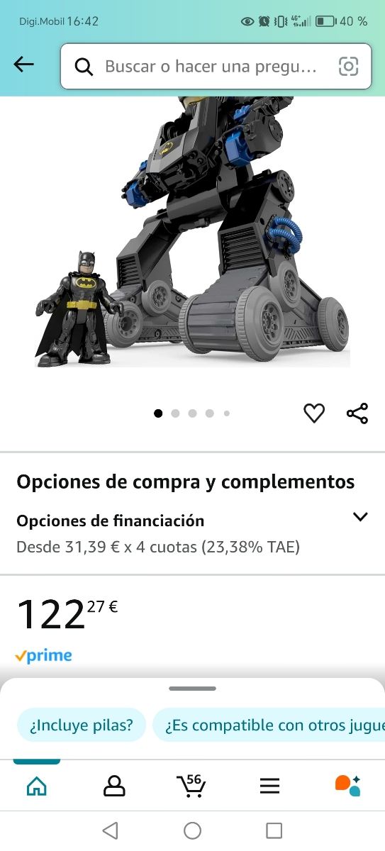 BATMAN COCHE TRANSFORMABLE