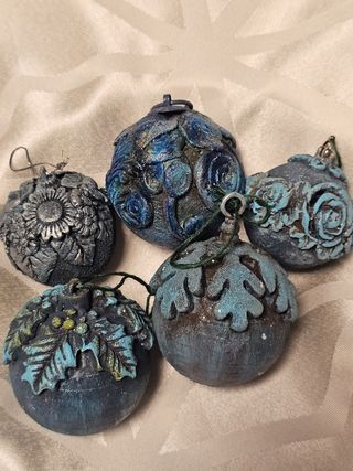 Bolas Navidad Decoración Manualidades