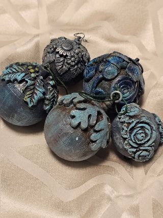 Bolas Navidad Decoración Manualidades