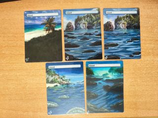 Cartas Magic alteradas a mano