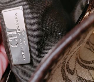 Bolso autentico de Carolina Herrera