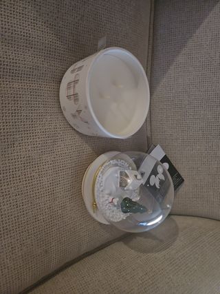 Vela y bola navidad mickey disney store