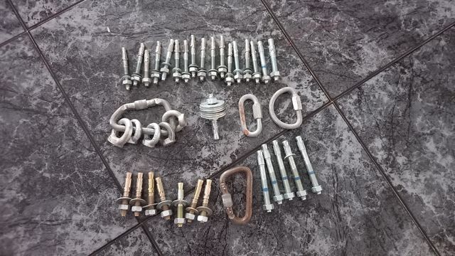 Material equipamiento y cancamos