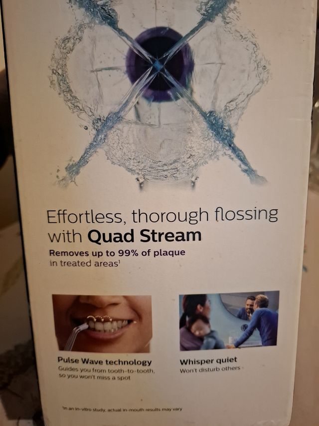 Irrigador dental fhilips power flosser 3000