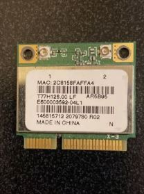 WIFI WIRELESS CARD T77H126.00 LF usata
