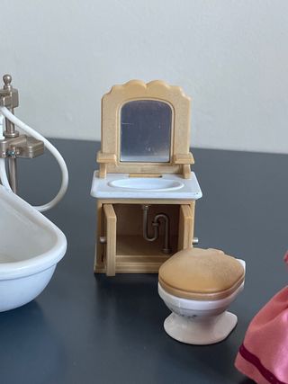 Sylvanian families baño bathroom 