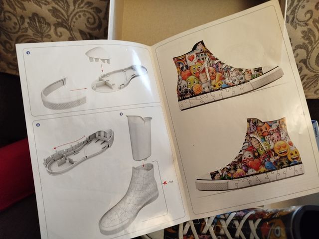 Puzzle 3D bota emojic