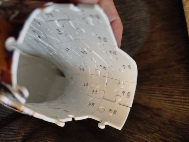 Puzzle 3D bota emojic