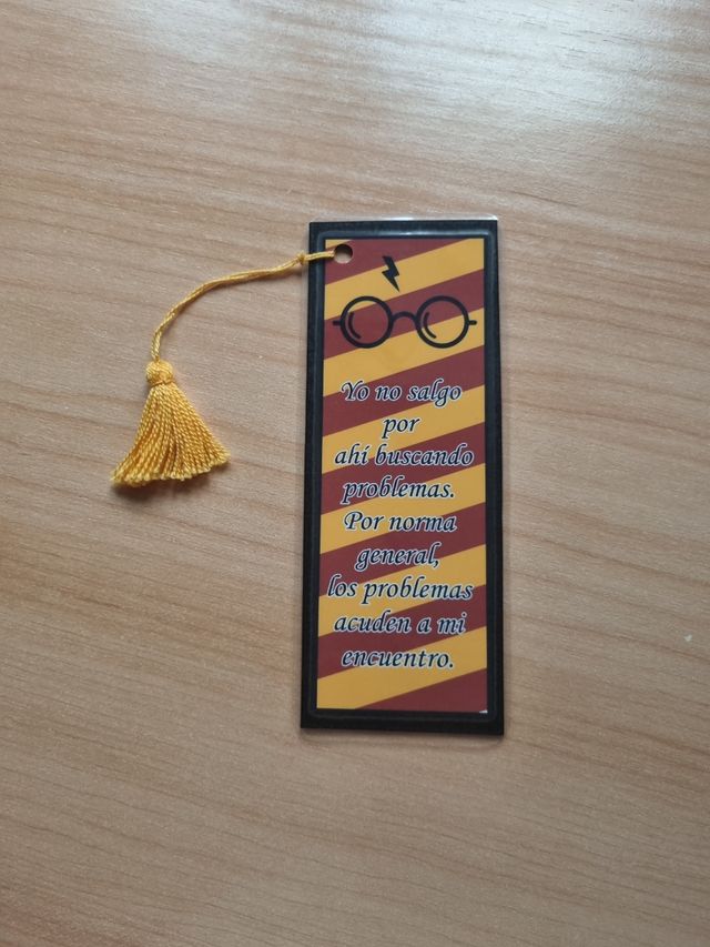 Marcapáginas Harry Potter