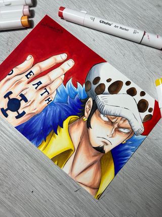 Disegno Anime Trafalgar D. Water Law | One Piece