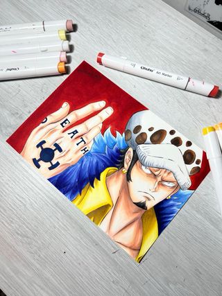 Disegno Anime Trafalgar D. Water Law | One Piece