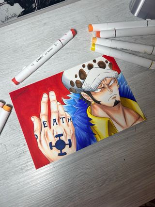 Disegno Anime Trafalgar D. Water Law | One Piece