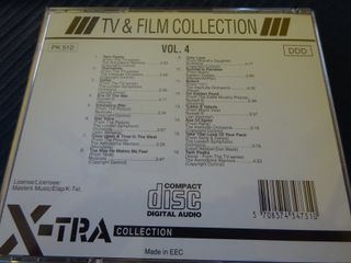 4 CD Bandas sonoras series y peliculas