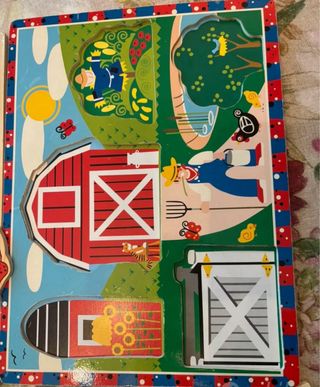 Giocattoli in legno formine due piastre